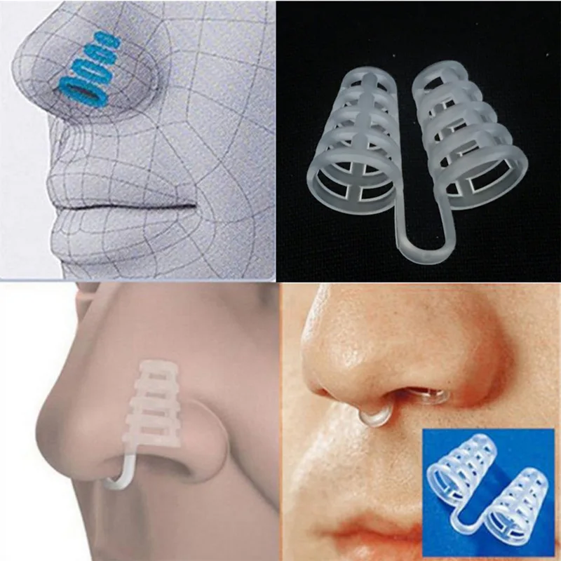 Anti Snoring Device Stopper Snore Nose Clips Antironquidos Hombre Ronquidos Sleep Antisnoring Remedy Products Stop Snoring