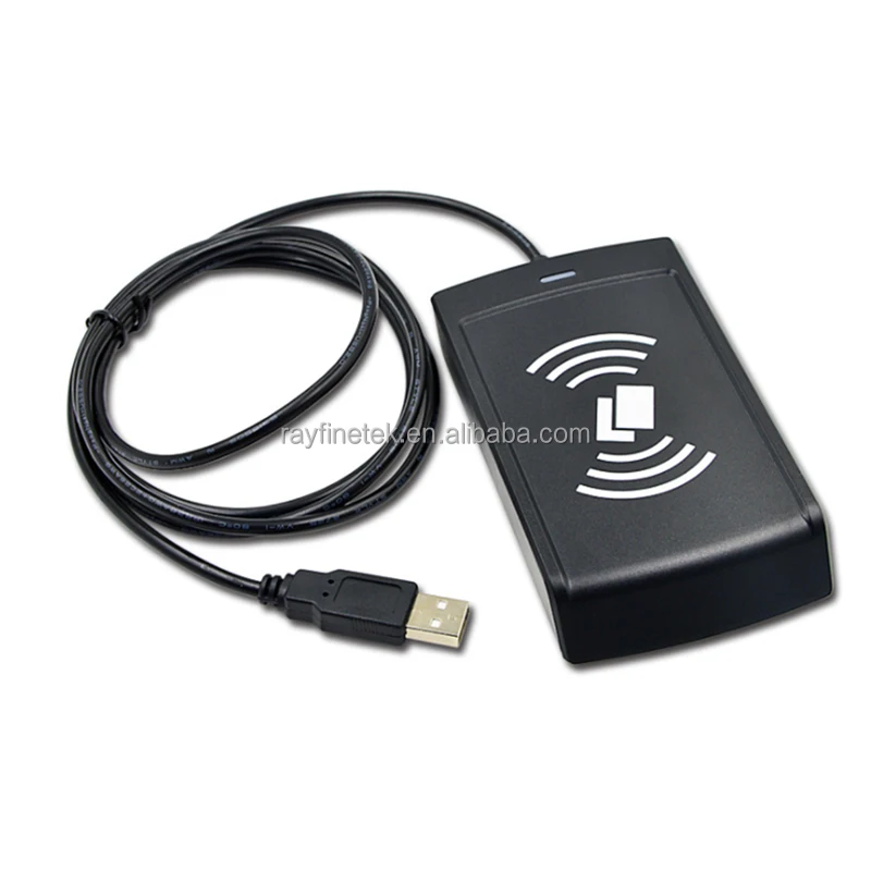 RS-232 Serial or USB 13.56MHz ISO14443A, ISO-15693 Protocol  HF RFID Desktop Reader and  RFID Writer RFID Encoder