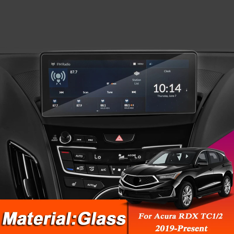 

Car Styling GPS Navigation Screen Glass Protective Film Sticker For Acura RDX TC1/2 2019-Present Interior Stickers Accessories