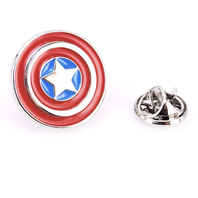 Fashion French Brooch high-quality movies Anime collar pin Red blue green lapel pin Successful men\'s accessories Jewelry Gift