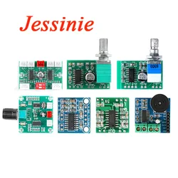 Bluetooth-compatible 5.0 PAM8403 Mini Digital Amplifier Board Module Class D Audio Stereo Micro USB Volume Control Switch