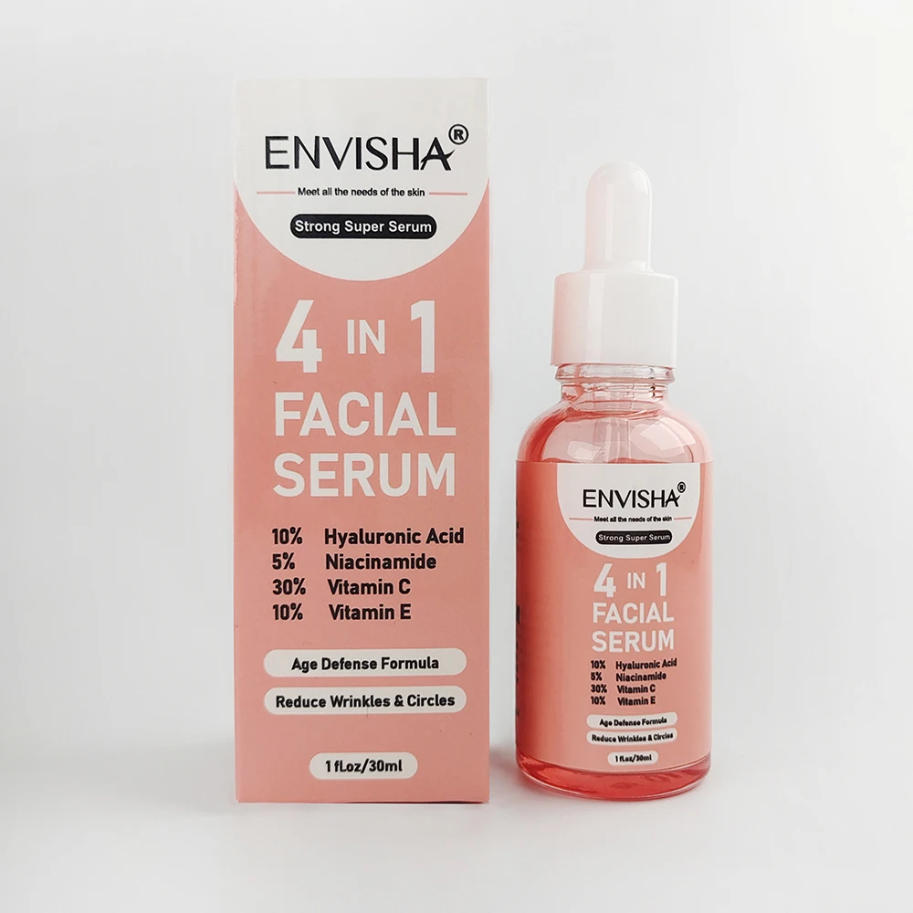 ENVISHA Gesichts Serum Hyaluronsäure Niacinamid Vitamin Gesicht Hautpflege Anti-Aging Falten Bleaching Feuchtigkeitsspendende Schrumpfen Poren – Detail 8