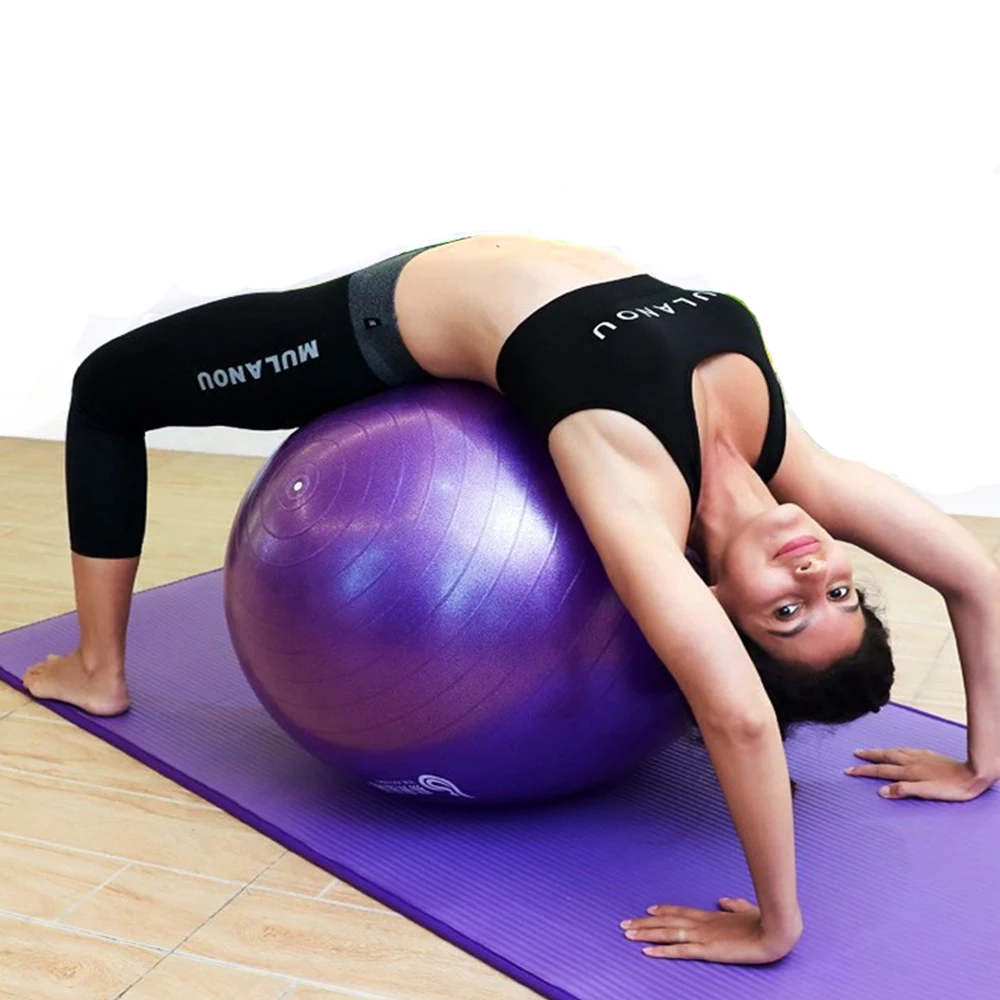 Yoga Ball 75cm Fitness Ball Pilates Exercise Home Gym Yoga Exercise Women Training  Equipment Balance Balls мяч для фитнеса