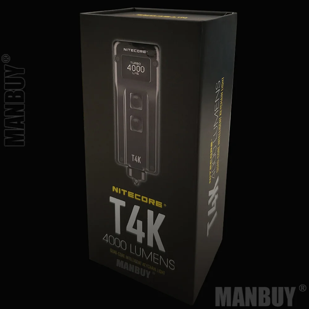 nitecore mini lanterna recarregavel t4k com chaveiro bateria de 1000mah embutida mini lanterna recarregavel por atacado 01