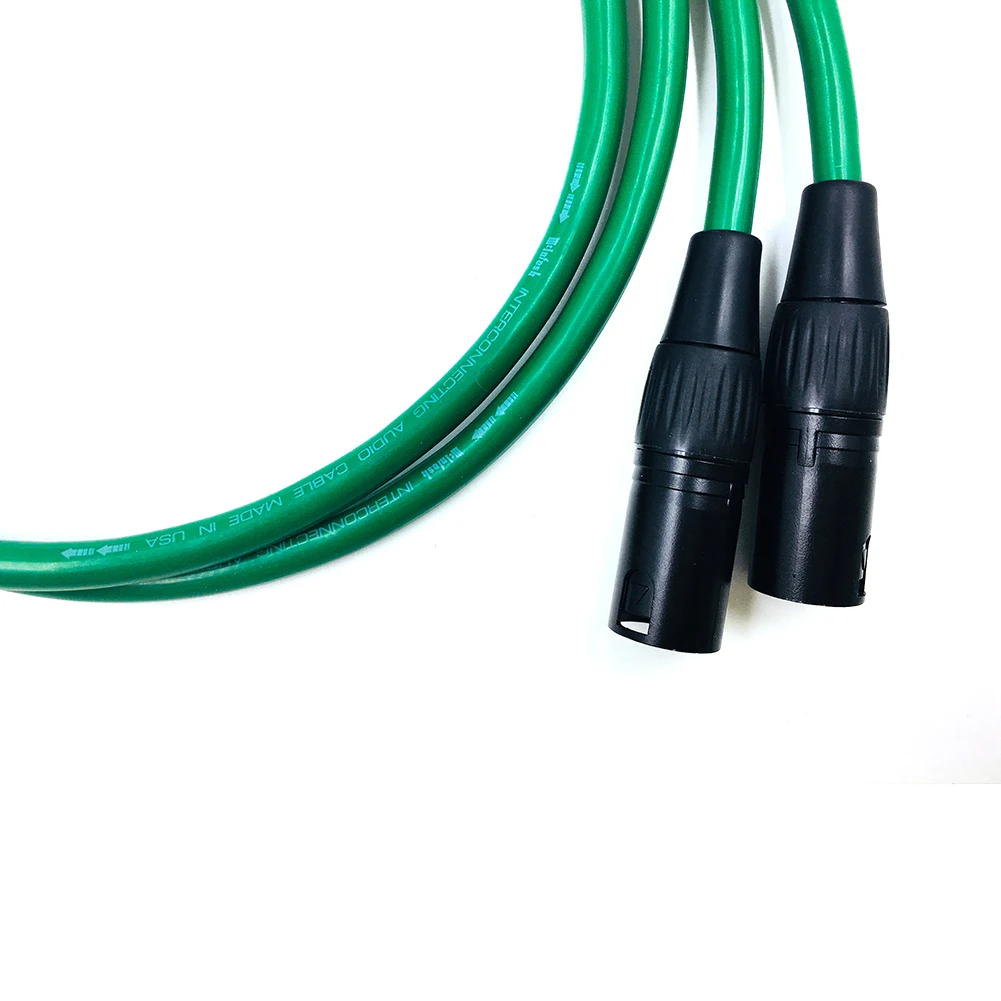 TOP-HiFi Pair Type- BR-109 Баламинированный аудиокабель RCA-XLR Соединительный кабель RCA «папа» — «папа» XLR с кабелем MCINTOSH USA