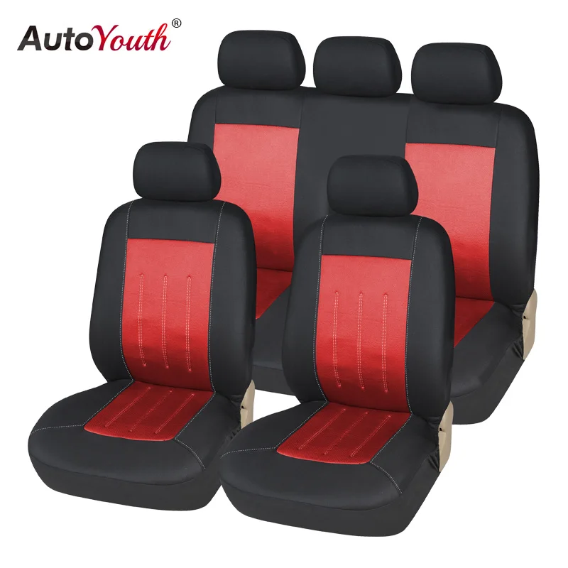 AUTOYOUTH Car Seat Covers  Jacquard Fabric Universal Fit Car Accessories Fashion Car Seat Cover New Arrival Car-Styling 3 colors