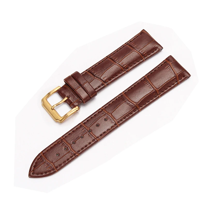 Universal Replacement Leather Watch Strap Leather Watchband for Men Women 12mm 14mm 16mm 18mm 19mm 20mm 21mm 22mm Watch Band