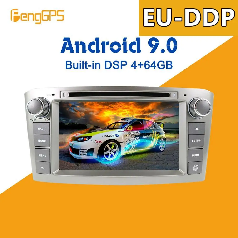 Android Car Radio For Toyota Avensis T25 2003 2004 2005 2006 2007 2008 Stereo DVD Multimedia Autoradio 2DIN GPS Navigation