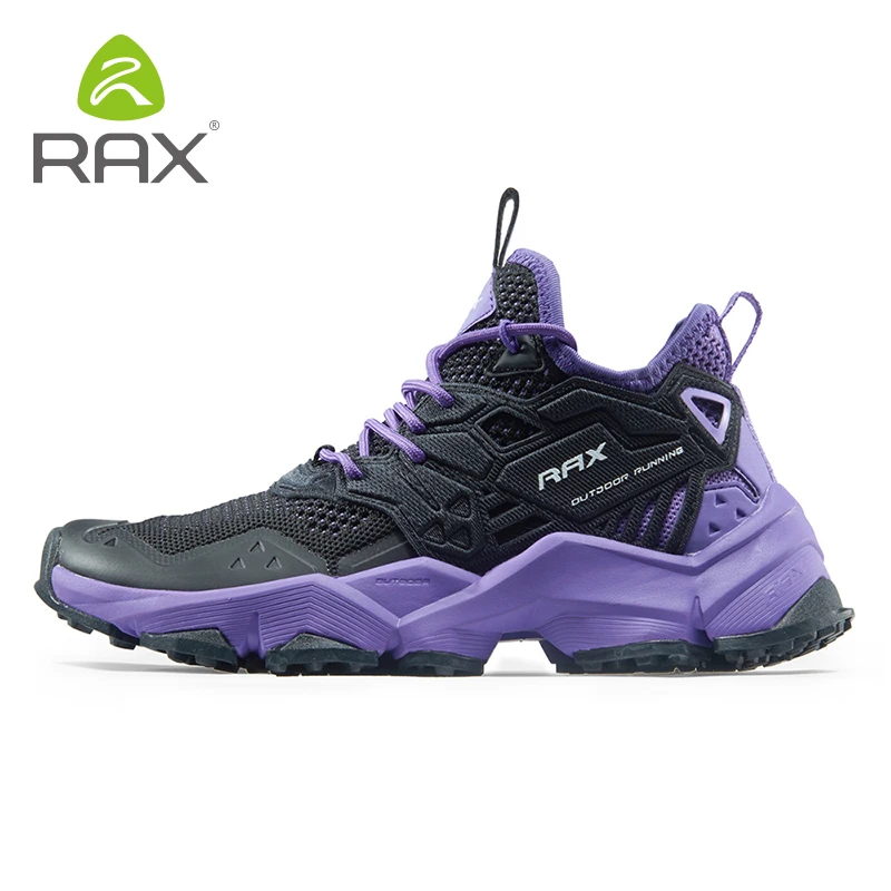 RAX-zapatillas para correr para hombre y mujer, calzado para deportes al aire libre, zapatillas ligeras transpirables, parte superior de malla de aire, suela de goma Natural antideslizante