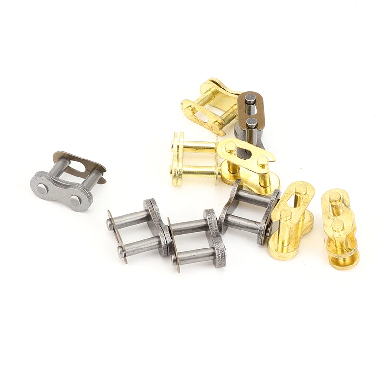 Gold/black  5 pcs 530 Chain Master Link 150cc-250cc ATV Quad Pit Dirt Bike Go Kart Motorcycle Accessories