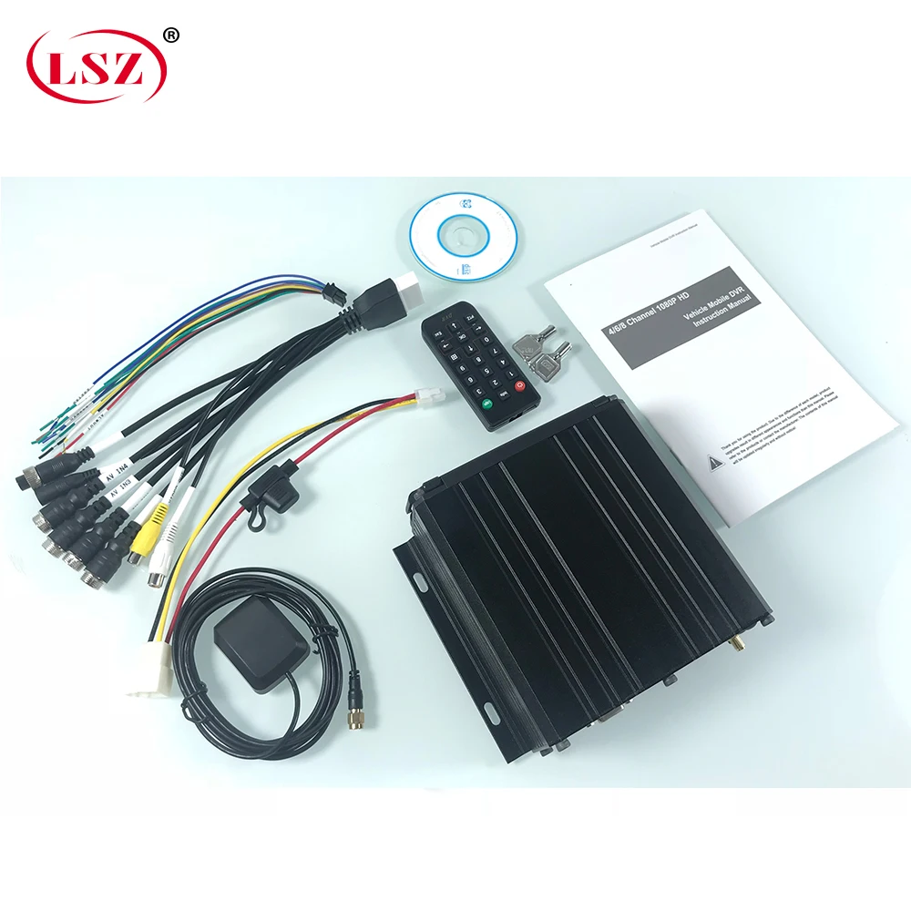 LSZ Mobile Dvr Turck GPS MDVR HDD Festplatte Auto-Mdvr-Video-Recorder Bus G- sensor Echtzeit-gps