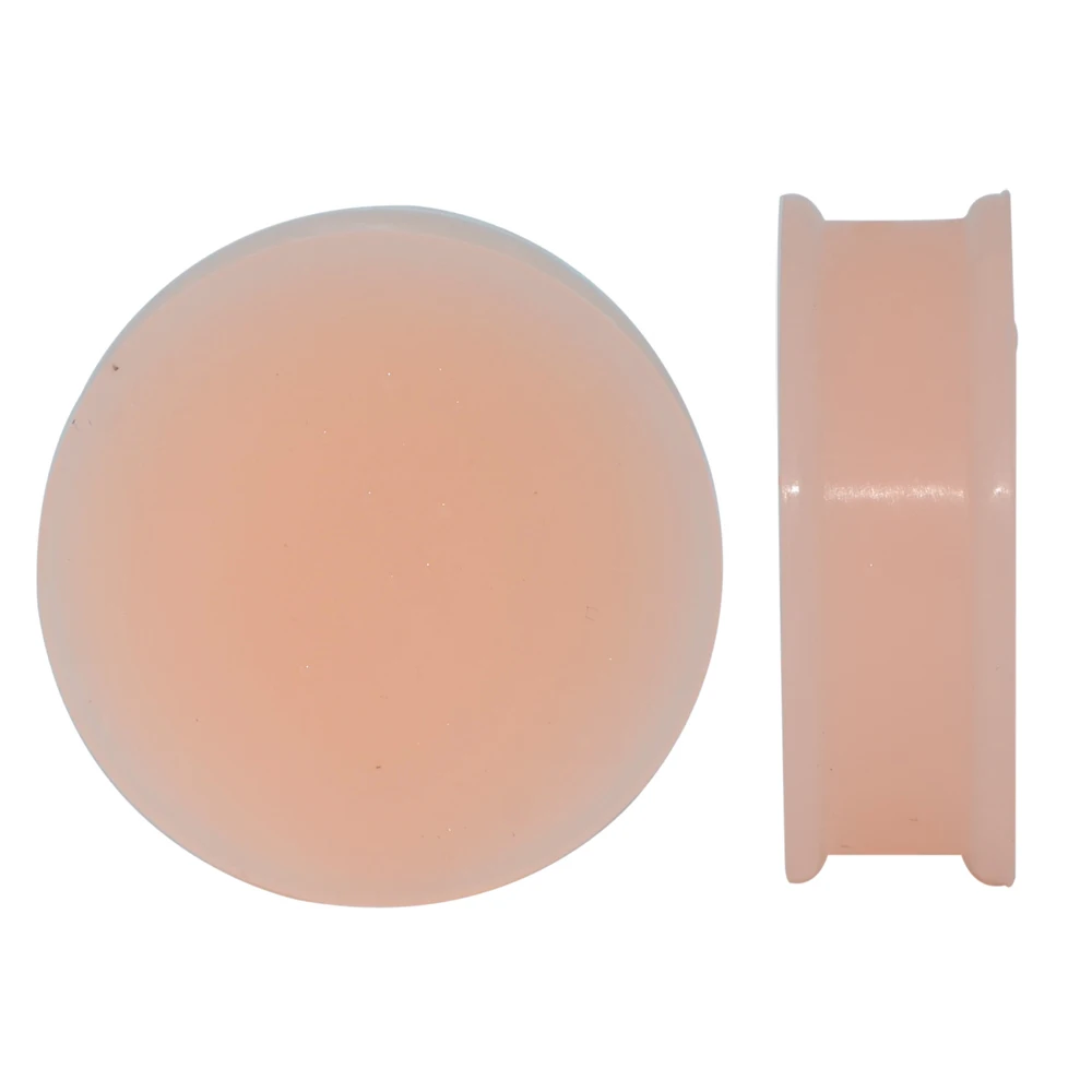 Pair Supersize Silicone Saddle Ear Plugs Large Gauge Ear Tunnel Flesh Ear Gauges Expander Piercings Ear Stretchers 3mm-50mm