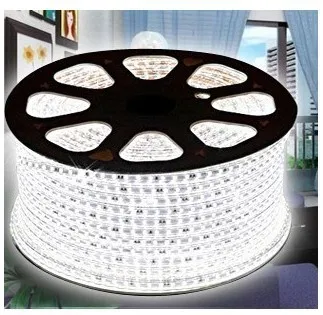  100 Meter Waterproof 100M AC 220V-240V 3528 Led Flexible Strip Light LED Ribion 60leds/m White Blue Yellow Red Green RGB