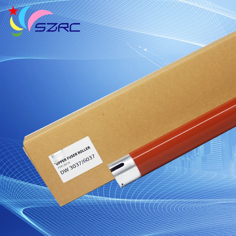 Hight quality new Engineering Machine upper fuser roller compatible for XEROX DW 3037 6037 6057 heating roller