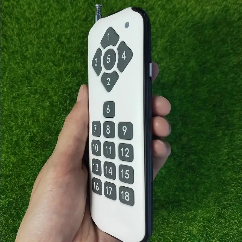 

433mhz DC 12V 24V 18CH RF Wireless Remote Control switch 1000 m Agriculture security industry control 10A relay