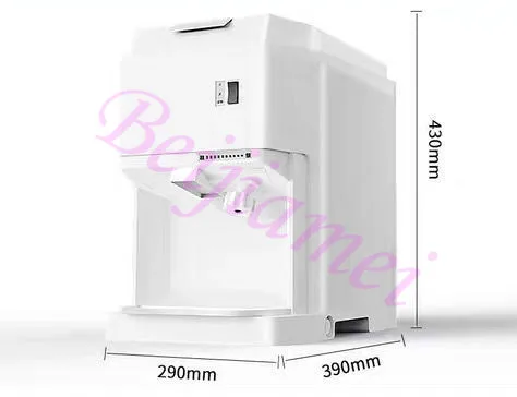Elektrische Cube Ice Crusher Scheerapparaat Machine Commerciële Ice Slushy Maker Cafe/Drankwinkel Ijs Scheren Machine Grinder