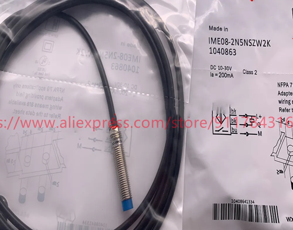 

3pcs NewHigh quality Proximity switch IME08-2N5NSZW2S IME08-2N5NSZW2K