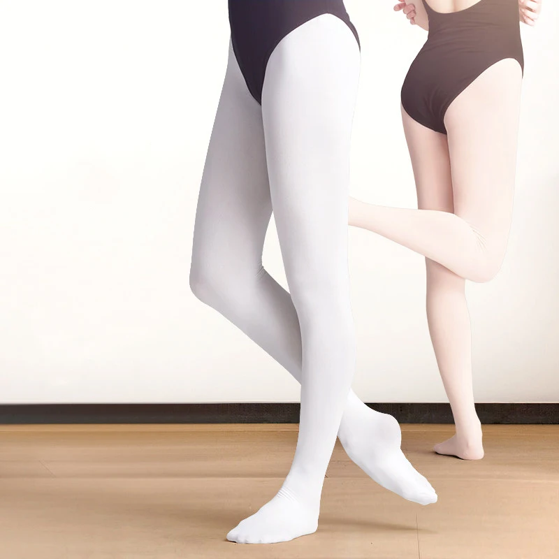 ผู้หญิงบัลเล่ต์ Dance Tights 80D 90D 800D ผู้ใหญ่กำมะหยี่เต้นรำยิมนาสติกบัลเล่ต์ Pantyhose