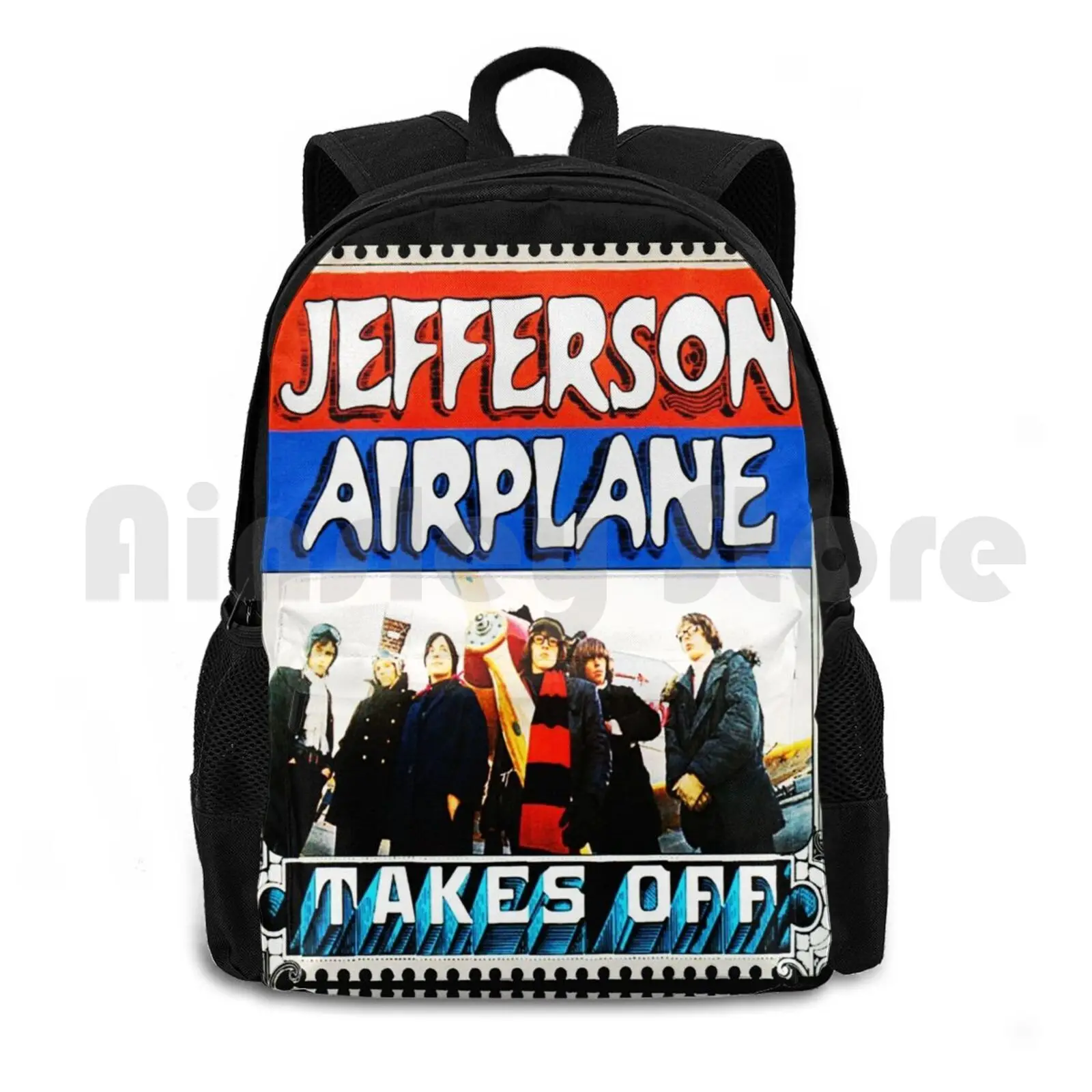 Music Band Ternama Outdoor Hiking Backpack Waterproof Camping Travel Jefferson Dave Matthews Band Michael Monroe Music Band