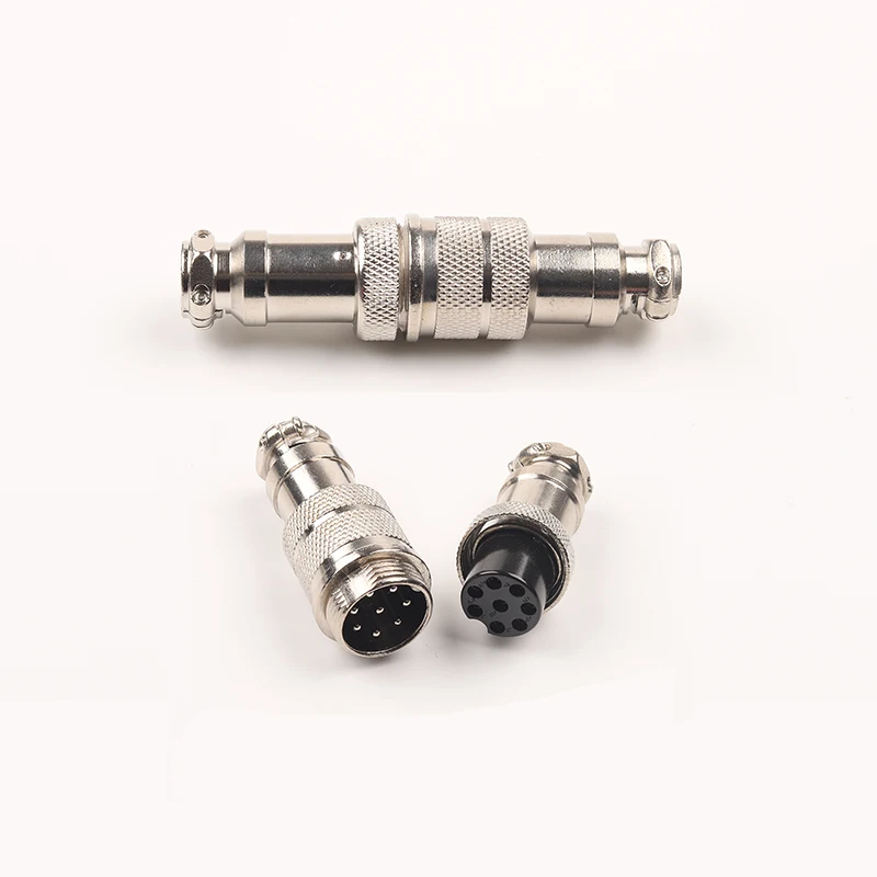 1 set GX16 butt Wire connector 2/3/4/5/6/7/8/9/10 Pin Male & Female 16mm Aviation Socket Plug Wire Panel Docking Connectors