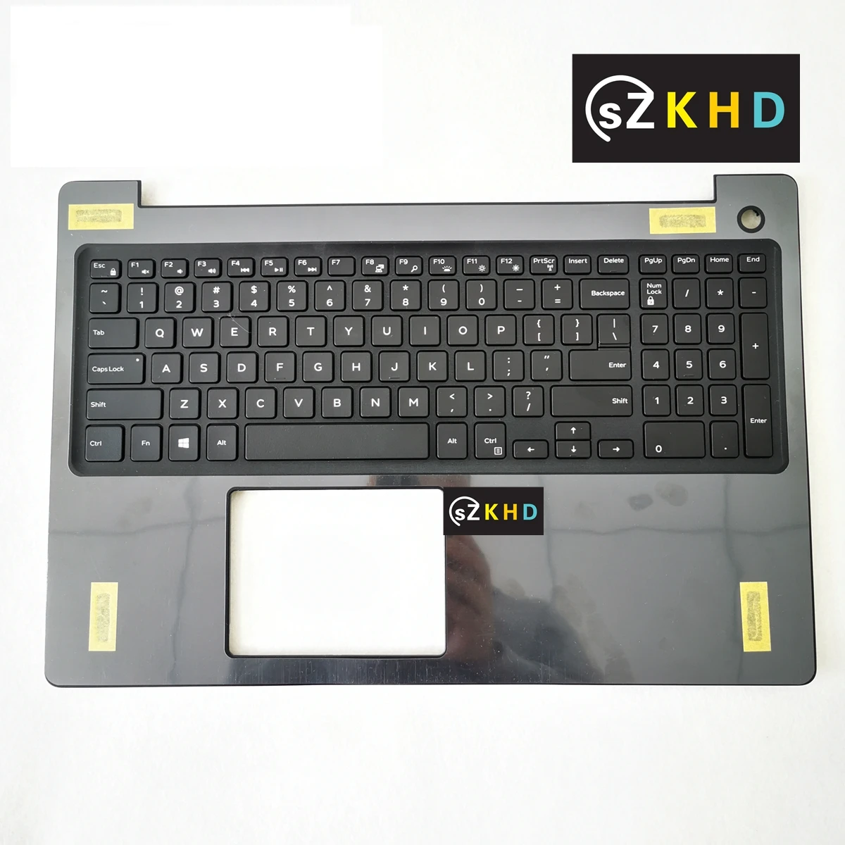 

New Original For DELL Inspiron 15 5000 5570 5575 Palmrest & Keyboard Bezel Shell Black Back light Keyboard Silver black case