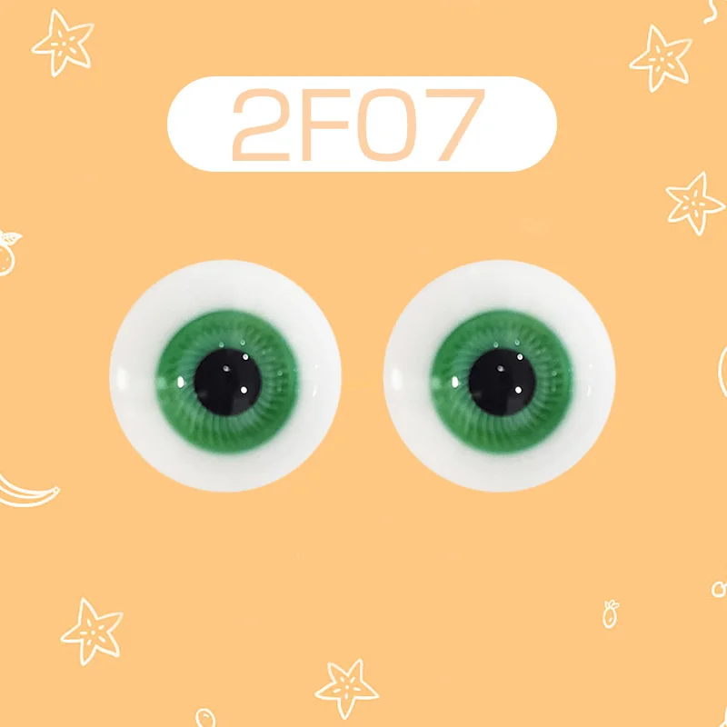 D03-P014 children handmade toy 1/6 1/3 1/4 Doll Accessories BJD/SD doll Photo props fine glass eyeball 14mm16mm18mm 1 pair