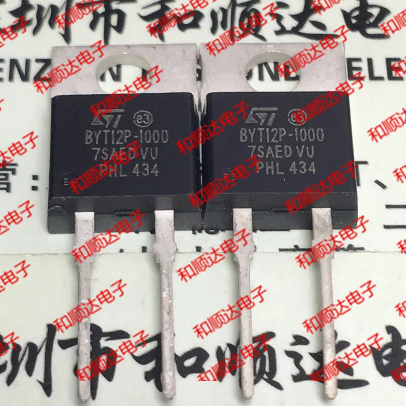 10pcs / lot BYT12P-1000 new stock TO-220 1000V 12A