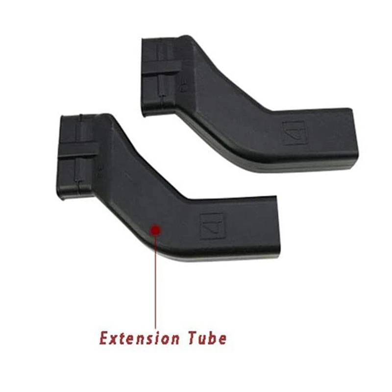 AU05-Tubo de extensión de salida de aire de CA para asiento trasero de coche, para Subaru Forester XV Outback