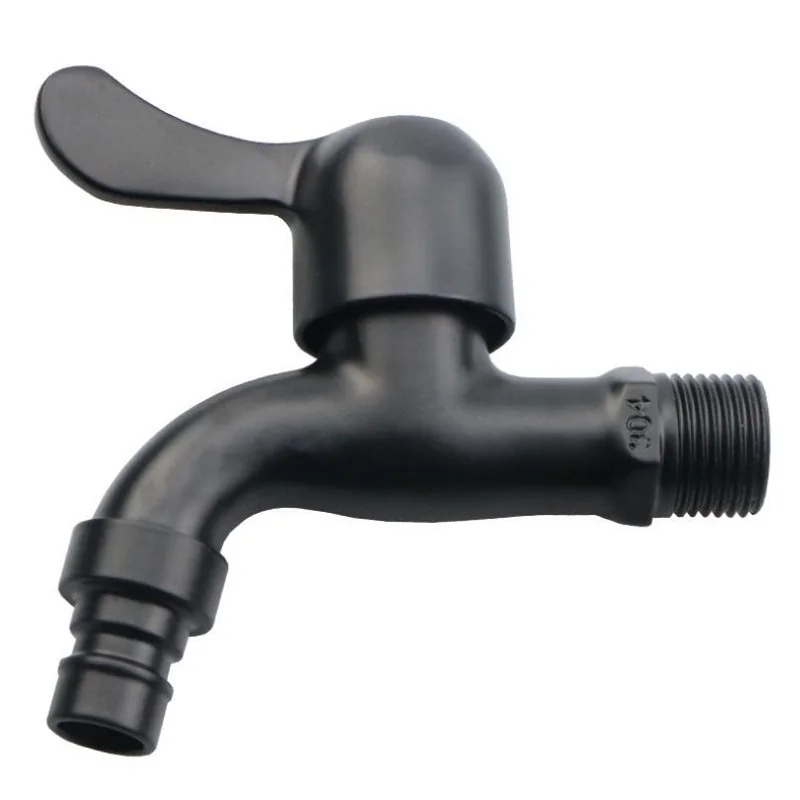 

Matt Black G1/2'' Washing Machine Tub Tap 304 Stainless Steel Brushed Clod Water Faucet Wall Mount Outdoor Garden Faucet