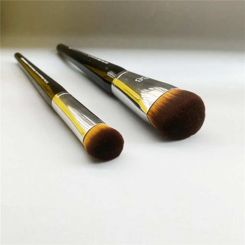 PRO Press Full Coverage Complexion Makeup Brush 66 67 Heart Shape Dense Synthetic Foundation Contour Cosmetics Beauty Tool Brush