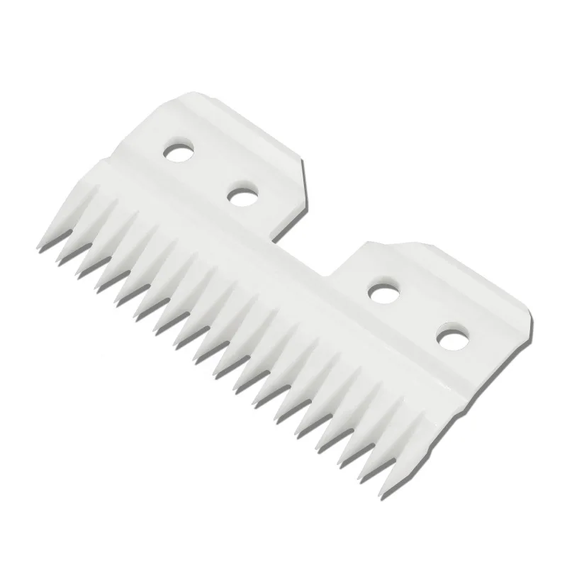 10 teile/los 18 Zähne Keramik Rand Kohlenstoff Beschichtete Stahl Pet Clipper Klinge Hund Pflege Klinge Elektrische Zubehör für Andis Wahl – Detail 3