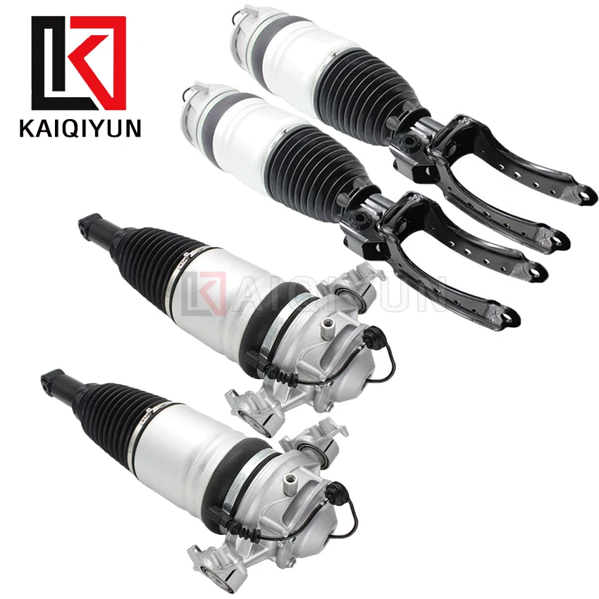 

4pcs Front+Rear Air Shock Absorber Strut For Audi Q7 VW Touareg Porsche Cayenne 2011-2018 7P6616019K 7P6616039N 7P6616020K