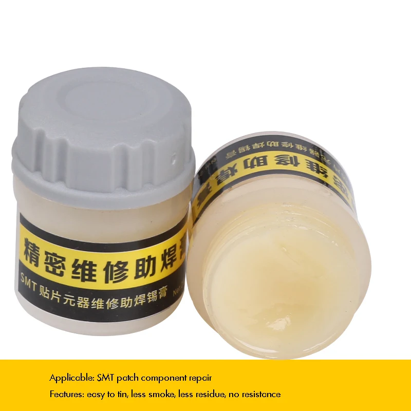Soldering Flux Paste 10G Electrical & Electronic Repairs Flux Paste Cream for Soldering Rework Station Circuit Board PCB SMT SMD