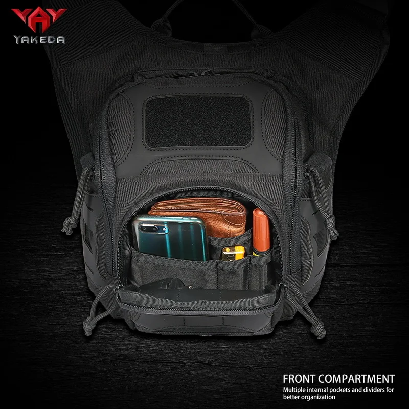 Bolsa de ombro no peito para esporte ao ar livre, Bolsas impermeáveis, Tactical Crossbody Bags, Caça Acessórios