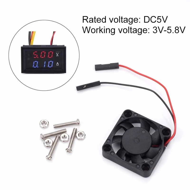 3 pces 30*30*7mm sem escova cpu ventilador de refrigeração dissipador de calor refrigerador radiador 3.3v 5v para framboesa pi4 pi3 b +, pi 3, pi 2, pi 1 b +