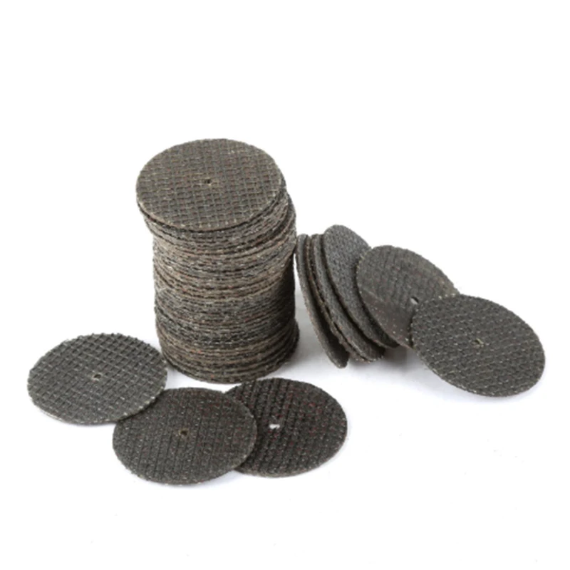 36pcs 32mm Fiberglass Reinforced Cutting Disc Cut Off Wheels with Mandrel Dremel Abrasive Accessories for Rotary Tool Mini Drill