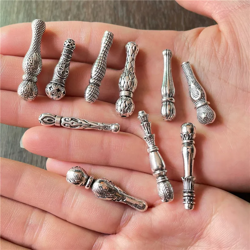 10pcs Religious Connector 10 Different Styles of Rosary Spacer Rods DIY Handmade Make Necklaces Beads Wholesale Jewelry