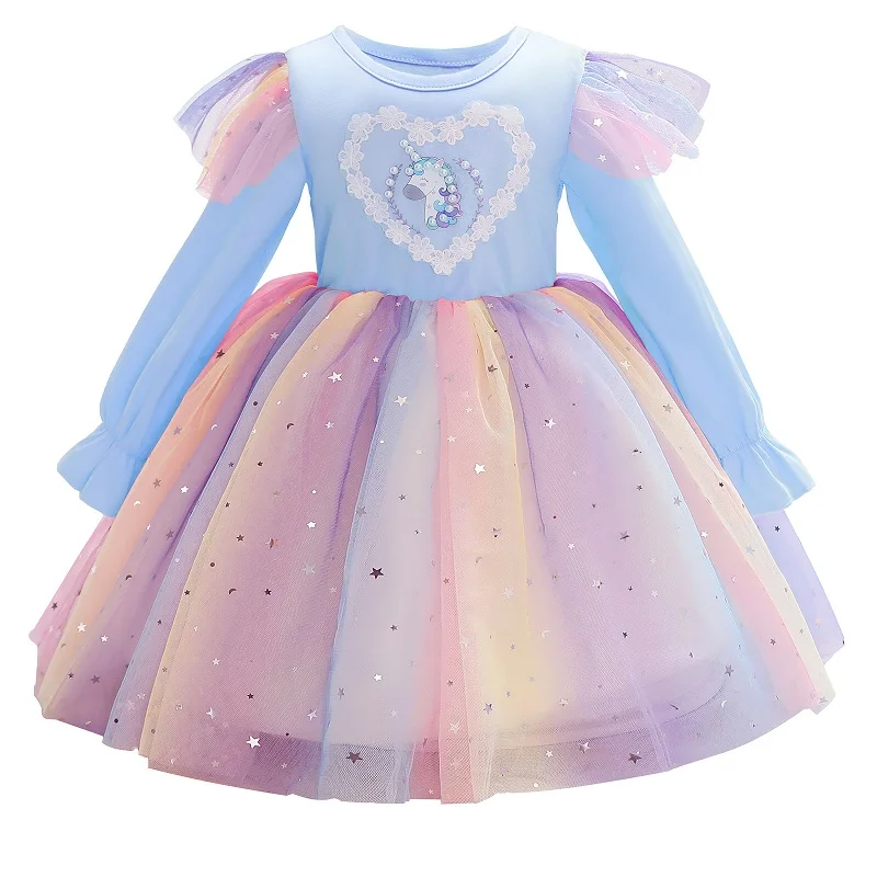 Vestido de princesa a rayas para niños, fiesta de cumpleaños, cena nupcial, lazo, nuevo