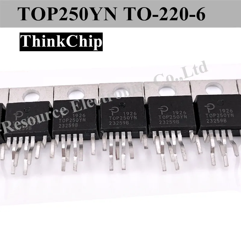 (10pcs) TOP250YN TO-220-6 TOP250YY TO220 TOP250 TOPSwitch-GX Family Extended Power Integrated Off-line Switcher