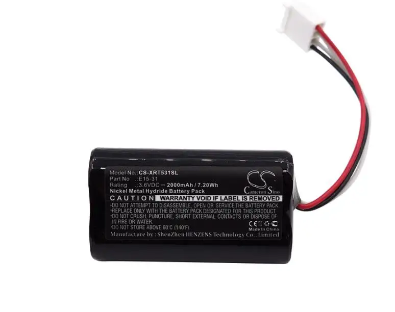 cameron sino 2000mah battery for X-RITE E15-31 E15-31 Shade vision E15-31 Equipment, Survey Battery