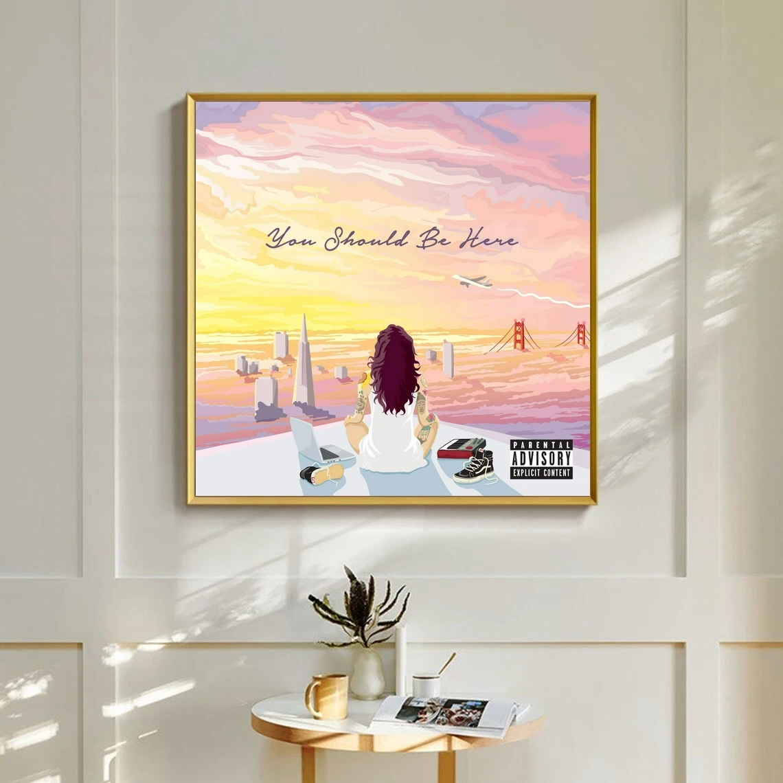 Kehlani You Should Be Here Kehlani Music Album Poster Prints Art Canvas Painting Wall Living Room Home Decor (No Frame)