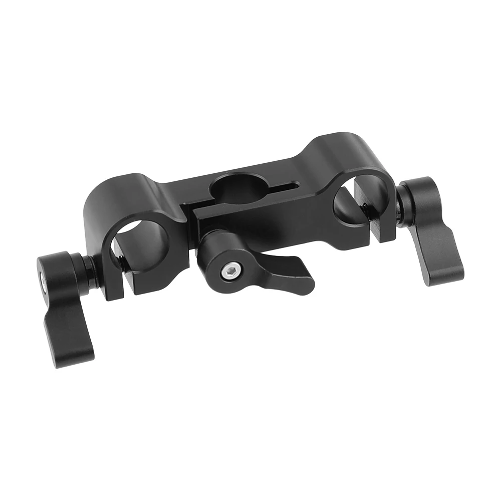 CAMVATE 15mm LWS Multi-Function Three Rod Clamp With Three Knob For 15MM LWS Rod Support System