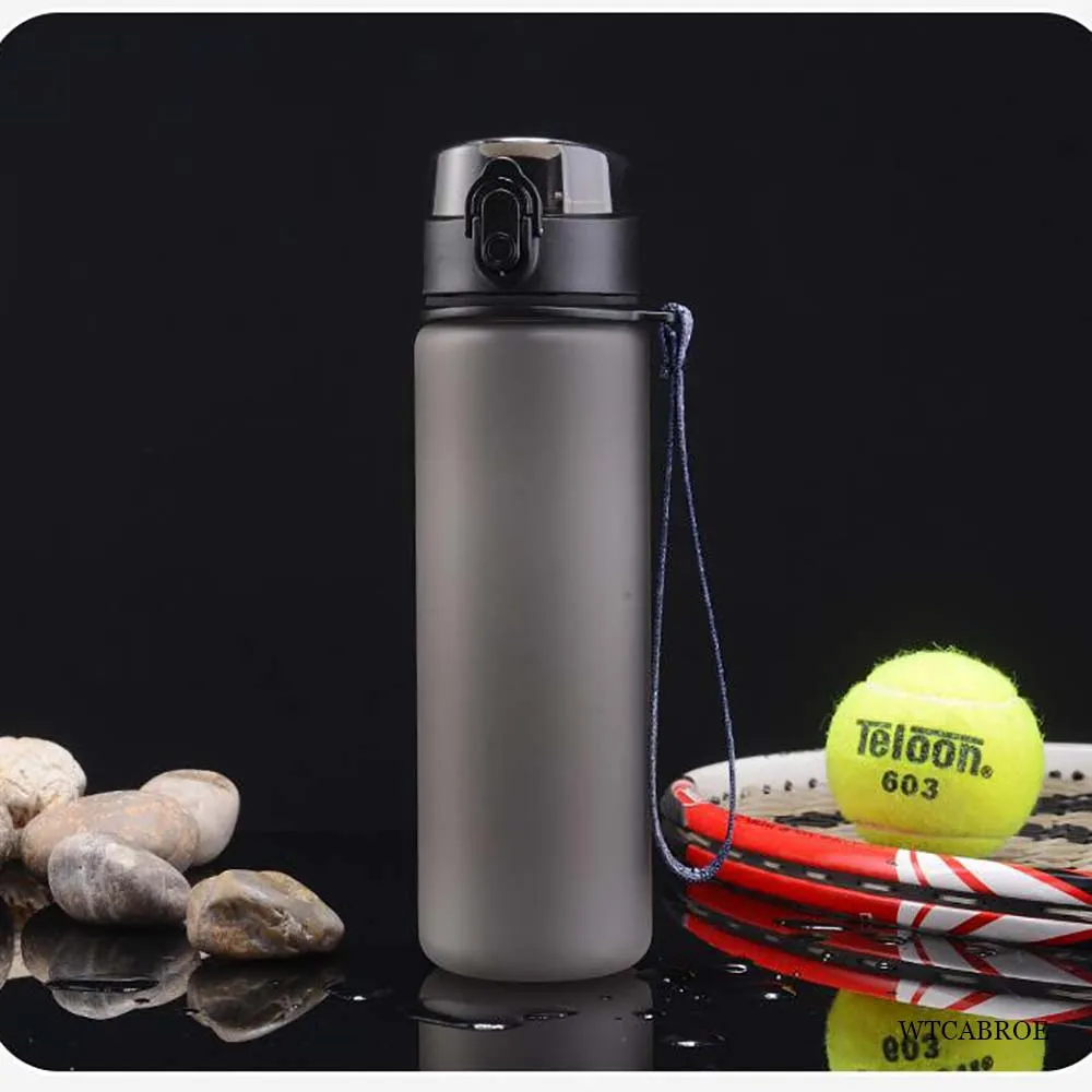 Sports Water Bottle Bpa Free Portable Leak-proof Outdoor Tour Sport Shaker Drink Tritan Plastic 500ml 1000ml Tea Infuser Bottles