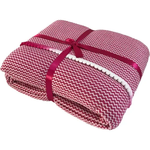 Anemons Pompom Cover-Fuchsia (Double)