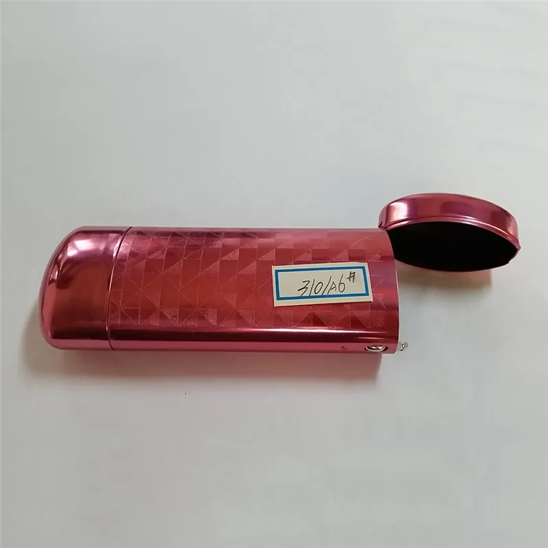 IMIXLOT Silver Aluminum Magnesium Elegant Sunglasses Cases High Quality Automatic Reading Glasses Box