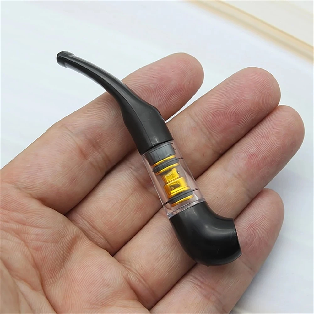 Smoke Pipes Cigarette Accessories Cycle Filter Cigarette Pipes Resin Tobacco Pipe Standard Smoking Mouthpiece Cleaning Cigarette - Image 6