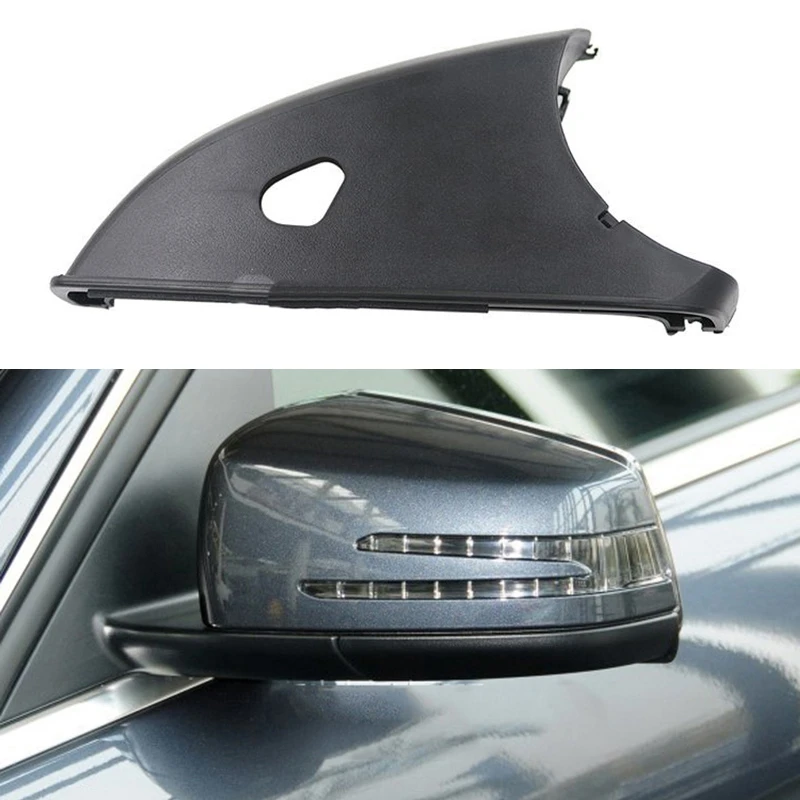 Cubierta de soporte inferior de espejo retrovisor lateral automático con orificio para mercedes-benz W204 W221 W212 GLA GLK