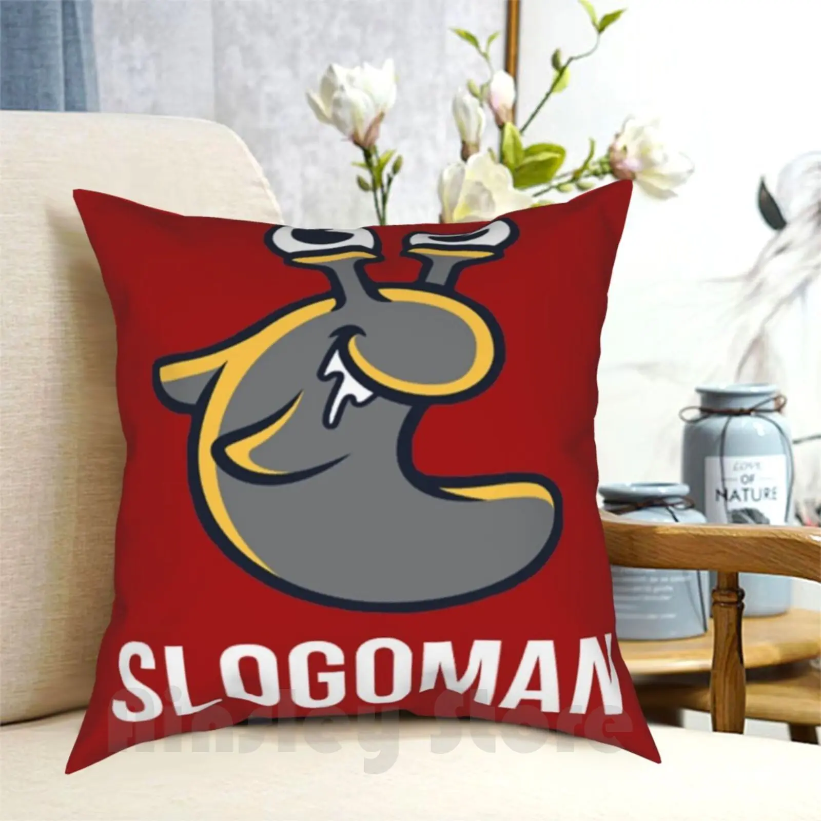 Slogoman Pillow Case Printed Home Soft DIY Pillow cover Slogo Sologoman Man Josh Joshua Robert Temple Soso Jelly Kwebbelkop