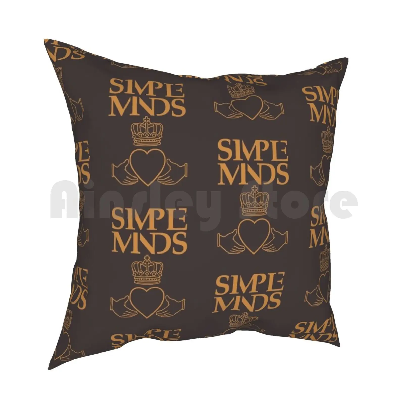 Simple Minds Logo Pillow Case Printed Home Soft Throw Pillow Alive And Kicking Dont You Forget About Me The Breakfast