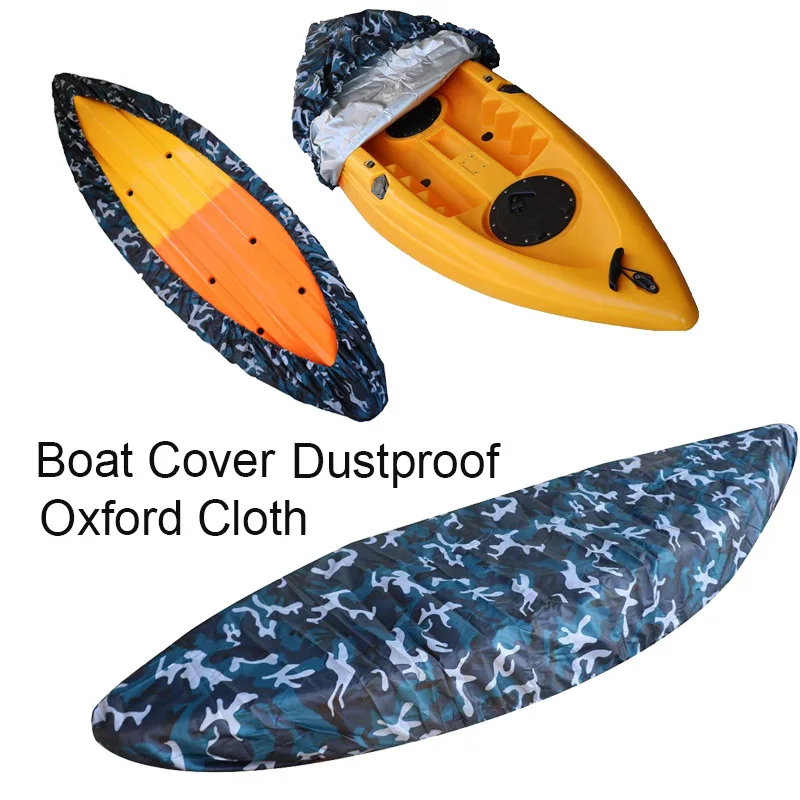 Thick Oxford Cloth Waterproof Boat Cover Resistant Anti UV Dustproof for Fishing Boat Paddle Board Kayaking Accessories